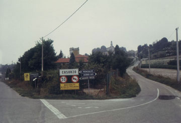 Entering Casorzo